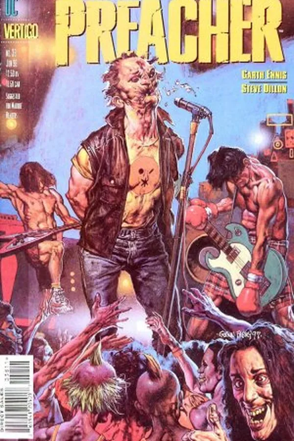 Capa de Preacher #38 - Terra Cruel