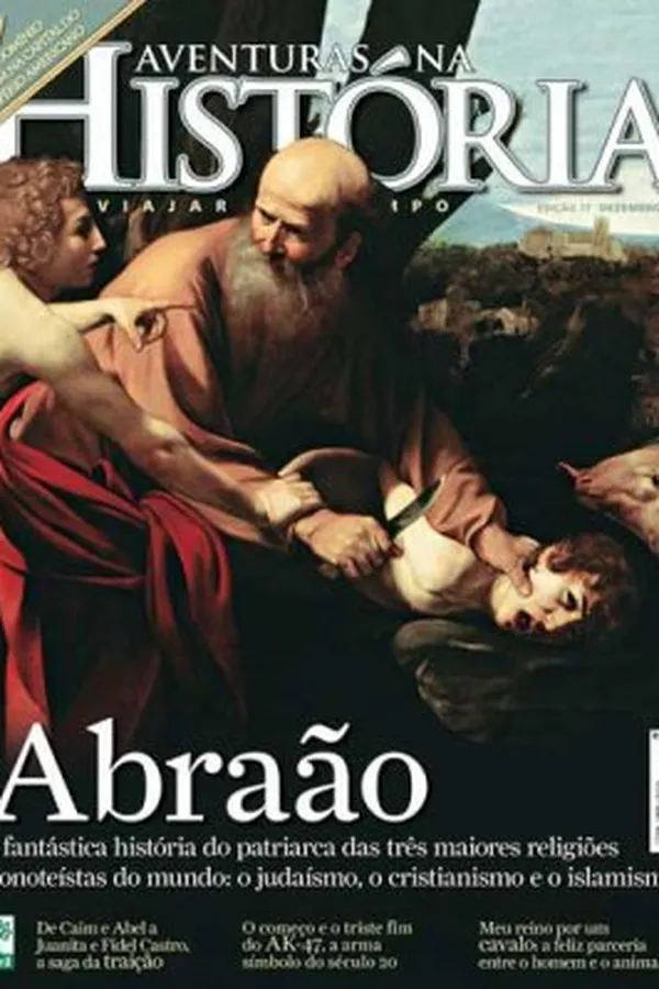 Capa de Aventuras na História Nº 77 (Dezembro de 2009)