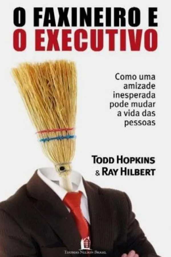 Capa de O Faxineiro e o Executivo