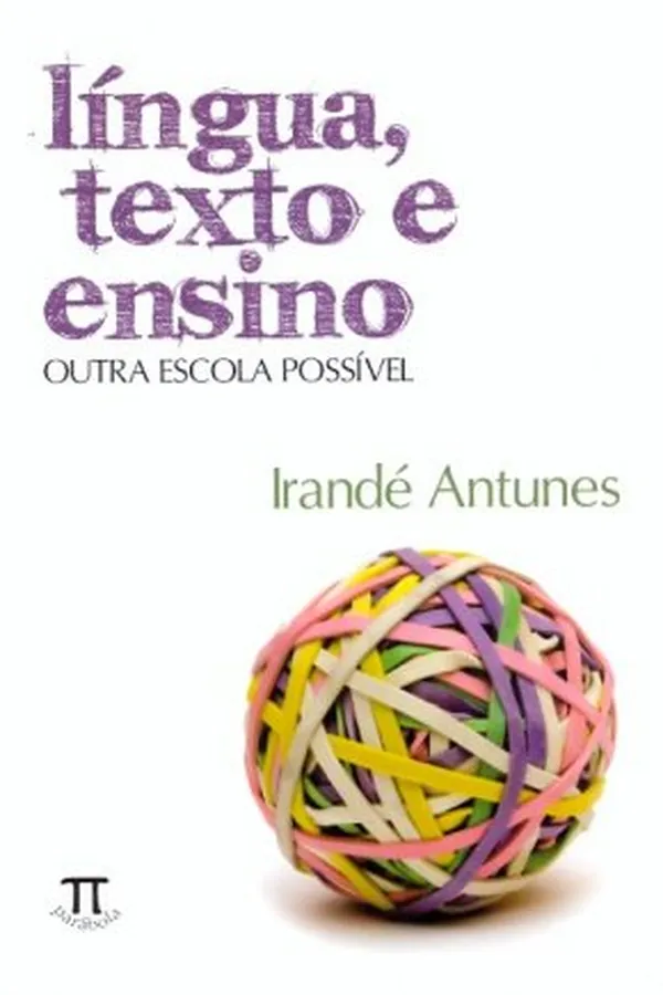 Capa de Língua, texto e ensino: