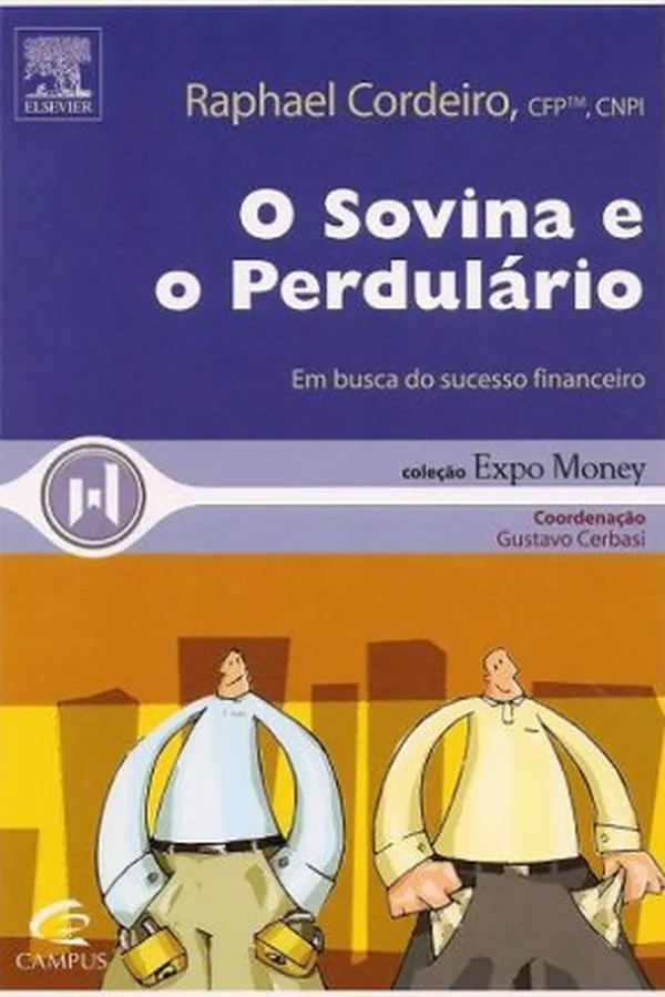 Capa de O Sovina e o Perdulário