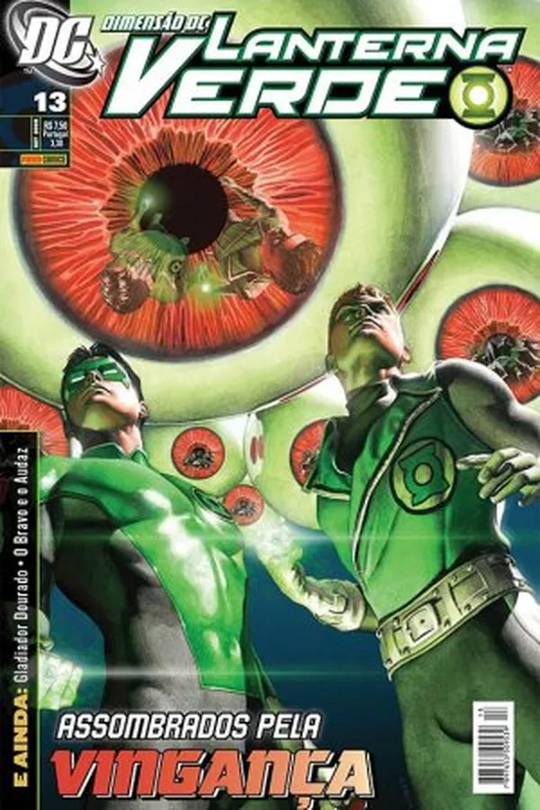 Capa de Dimensão DC: Lanterna Verde nº 13