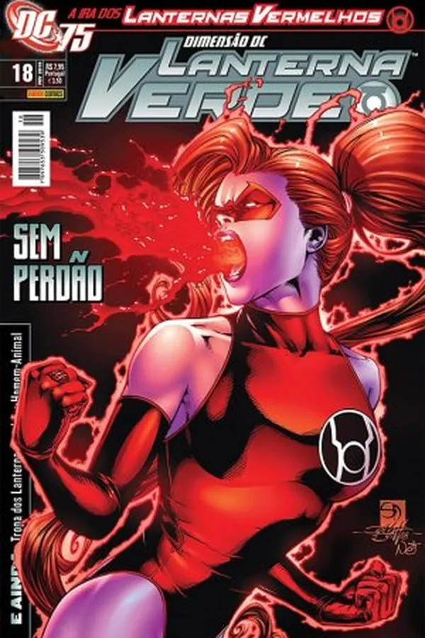 Capa de Dimensão DC: Lanterna Verde nº 18