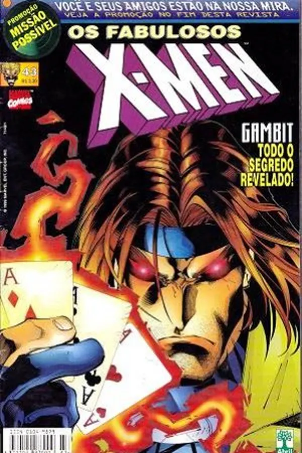 Capa de Os Fabulosos X-Men #43