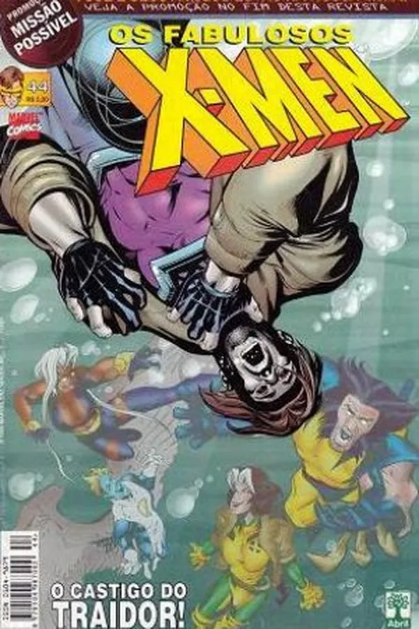 Capa de Os Fabulosos X-Men #44