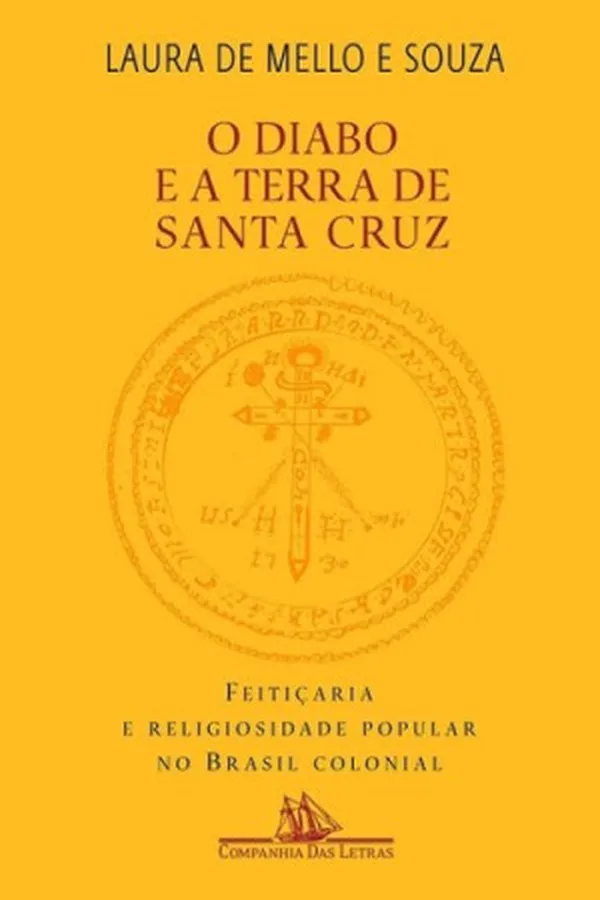 Capa de O diabo e a terra de Santa Cruz