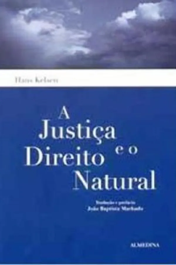 Capa de A Justiça e o Direito Natural