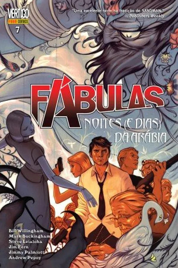 Capa de Fábulas Vol. 7