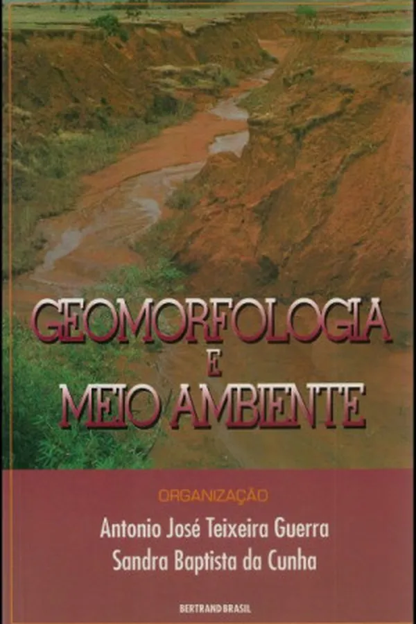 Capa de GEOMORFOLOGIA E MEIO AMBIENTE