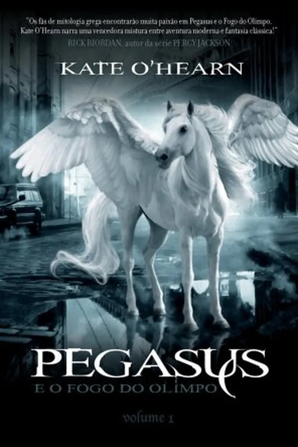 Capa de Pegasus e o Fogo do Olimpo