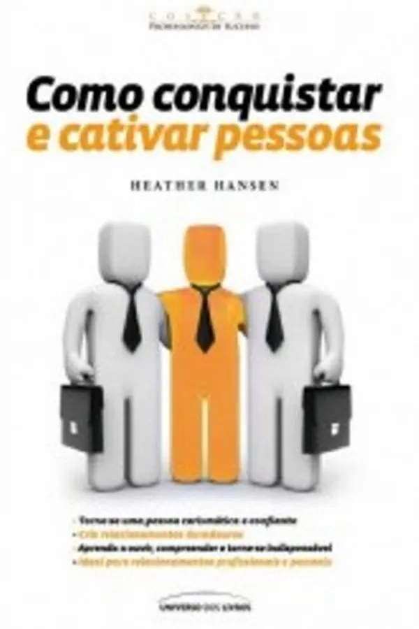 Capa de Como Conquistar e Cativar Pessoas