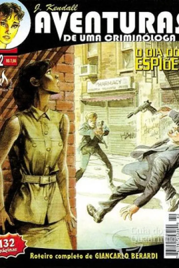 Capa de J. Kendall - Aventuras de Uma Criminóloga #42