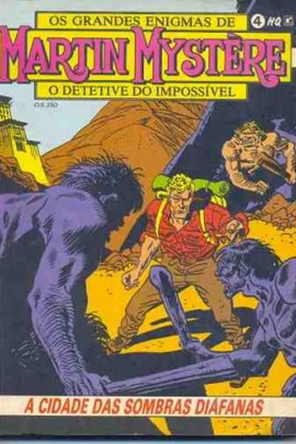 Capa de Os Grandes Enigmas de Martin Mystère - O Detetive do Impossível