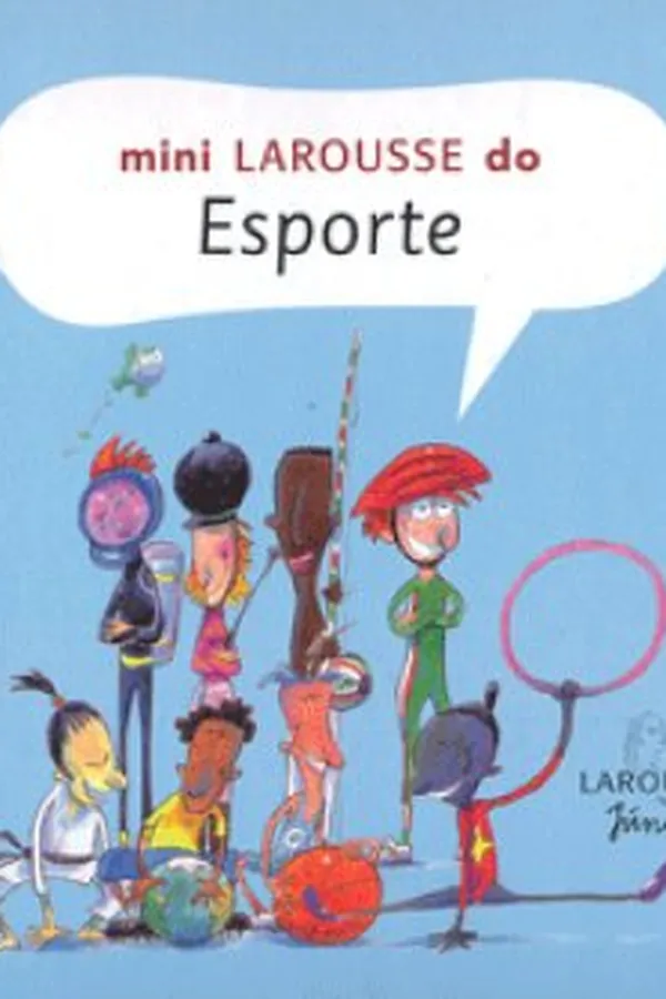 Capa de mini larousse do esporte