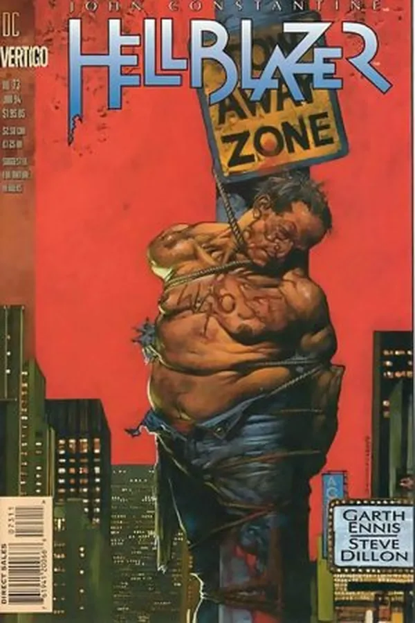 Capa de Hellblazer 73