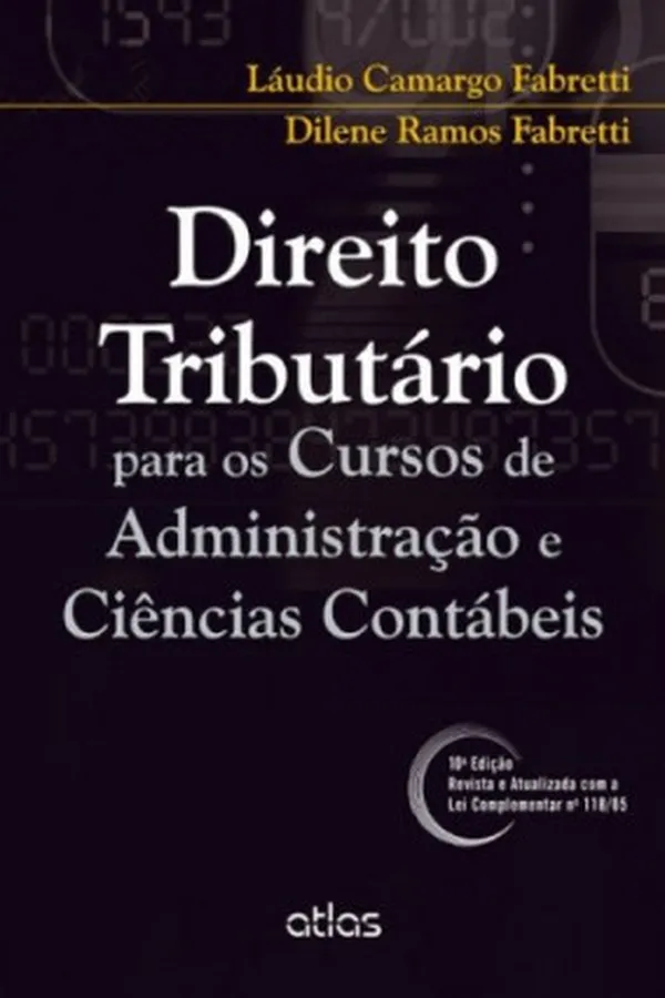Capa de Direito Tributário