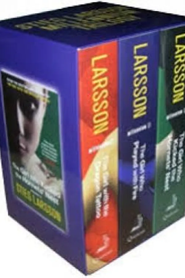 Capa de The Millennium Trilogy Boxed Set