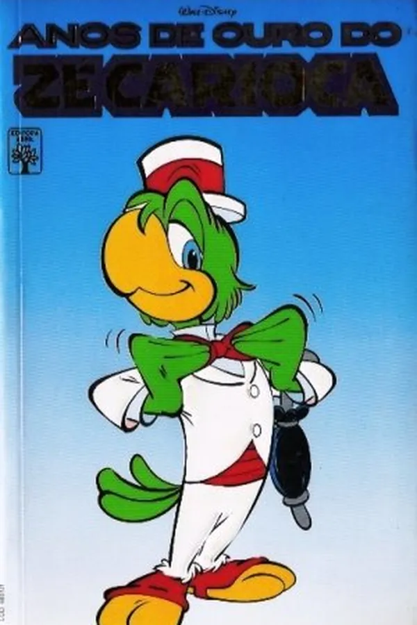 Capa de Anos de ouro do Zé Carioca