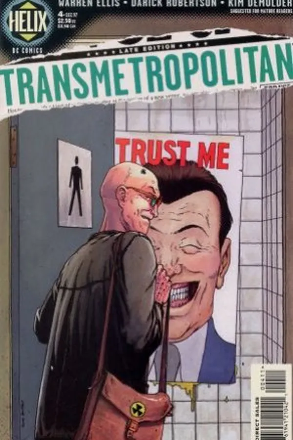 Capa de Transmetropolitan
