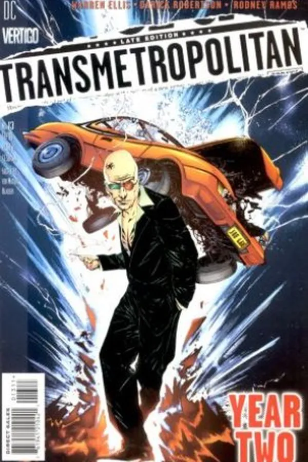 Capa de Transmetropolitan