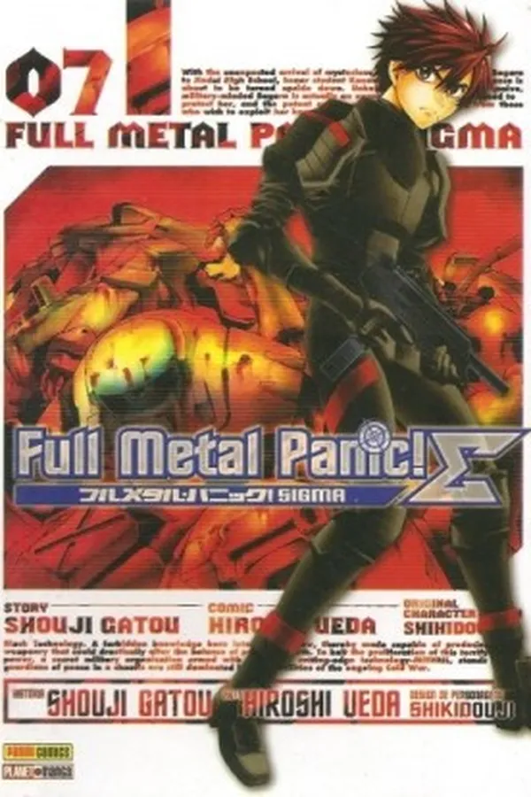 Capa de Full Metal Panic! Sigma #07
