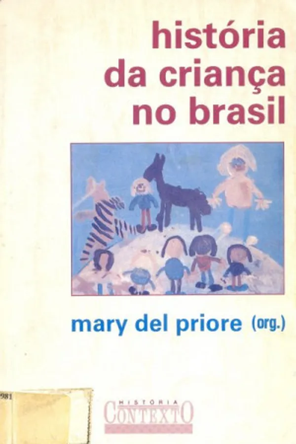 Capa de História da Criança no Brasil