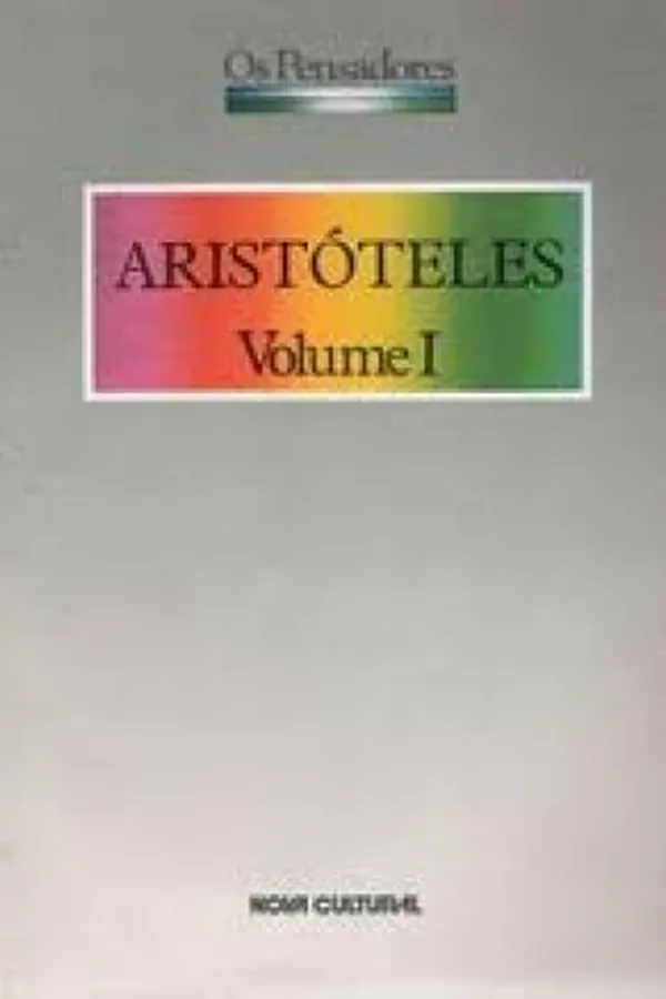 Capa de Ética a Nicômaco/Poética/Tópicos/Dos Argumentos Sofísticos
