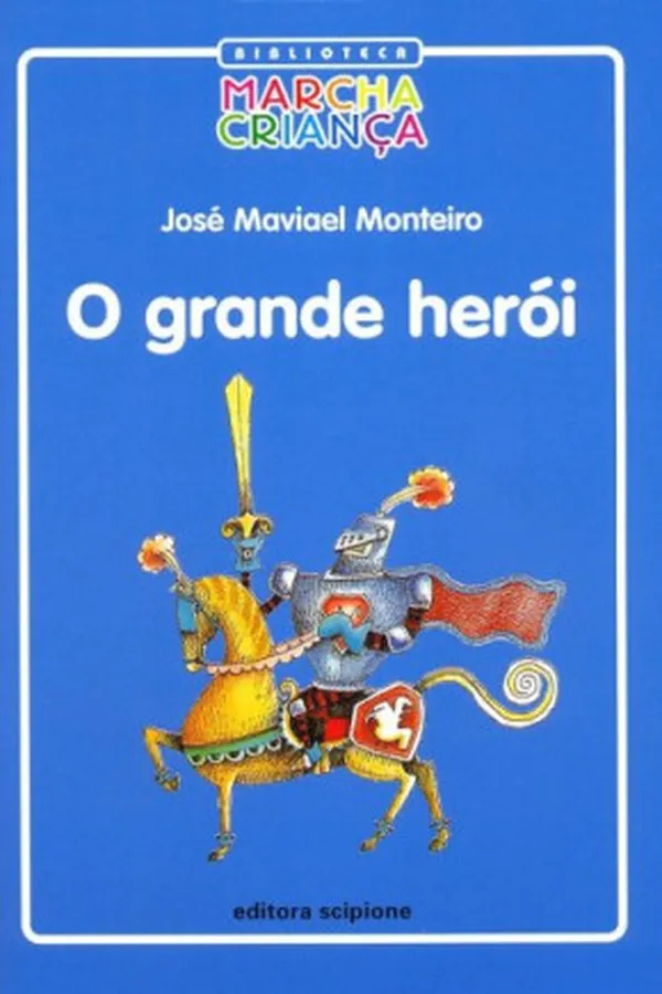 Capa de O grande herói