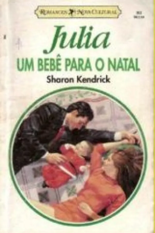 Capa de Um Bebê para o Natal