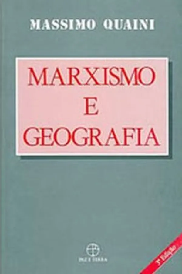 Capa de Marxismo e Geografia
