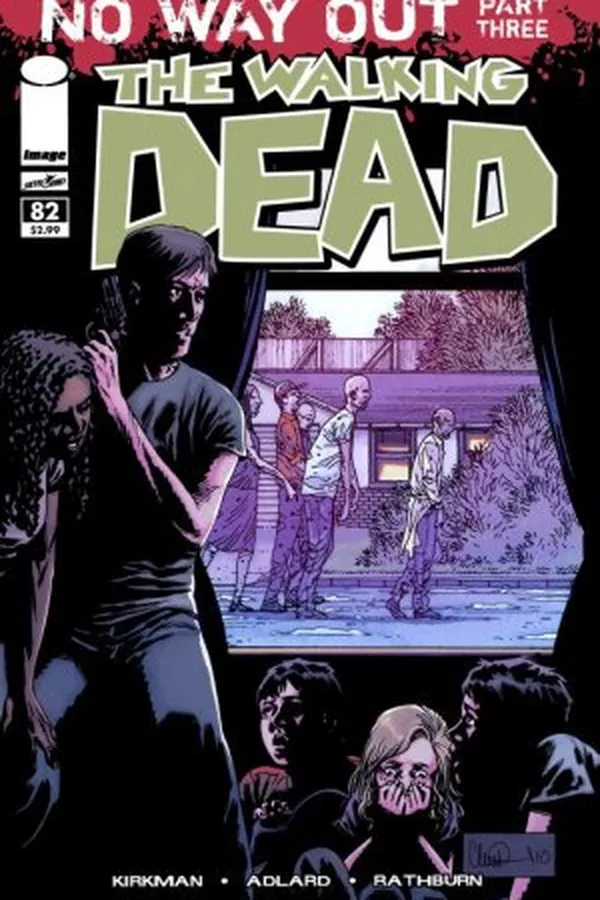 Capa de The Walking Dead #82
