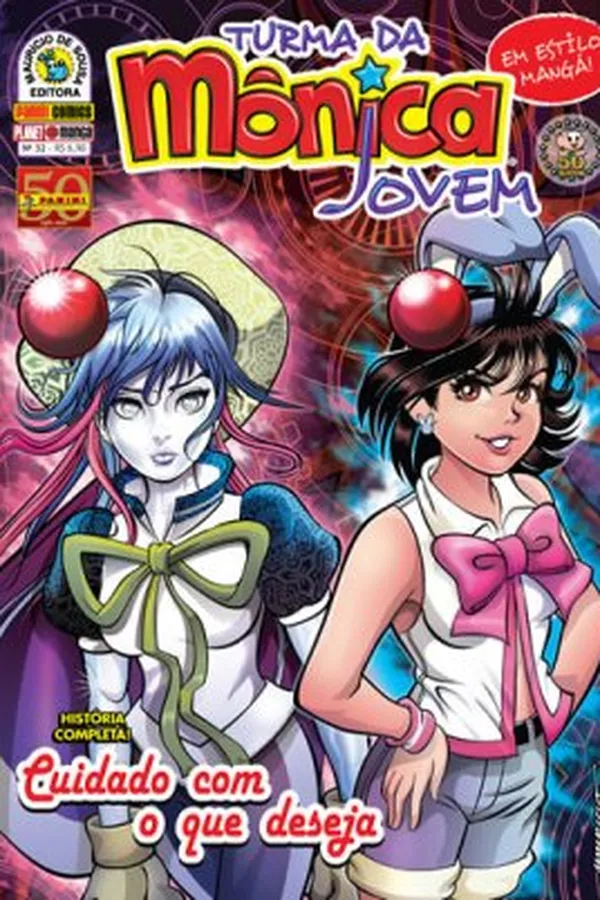 Capa de Turma da Mônica Jovem #32