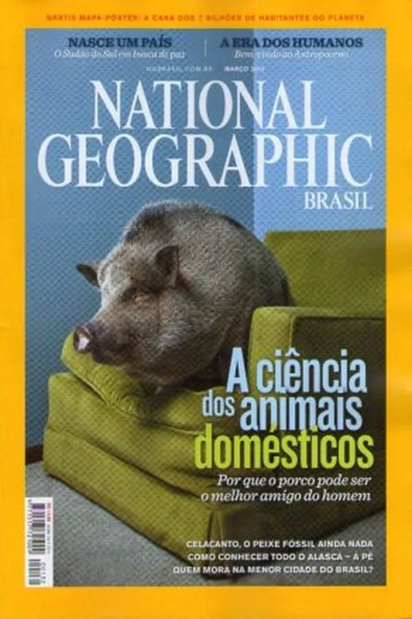 Capa de National Geographic Brasil - Março 2011 - N° 132