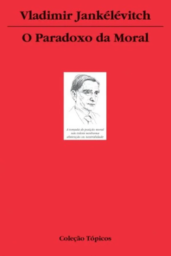 Capa de O Paradoxo da Moral