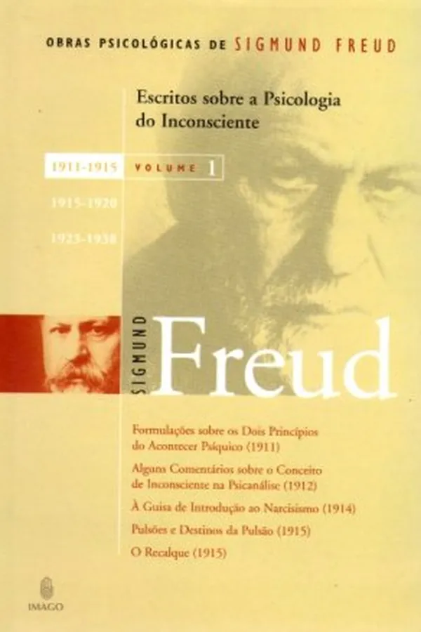 Capa de Escritos sobre a Psicologia do Inconsciente - Volume I