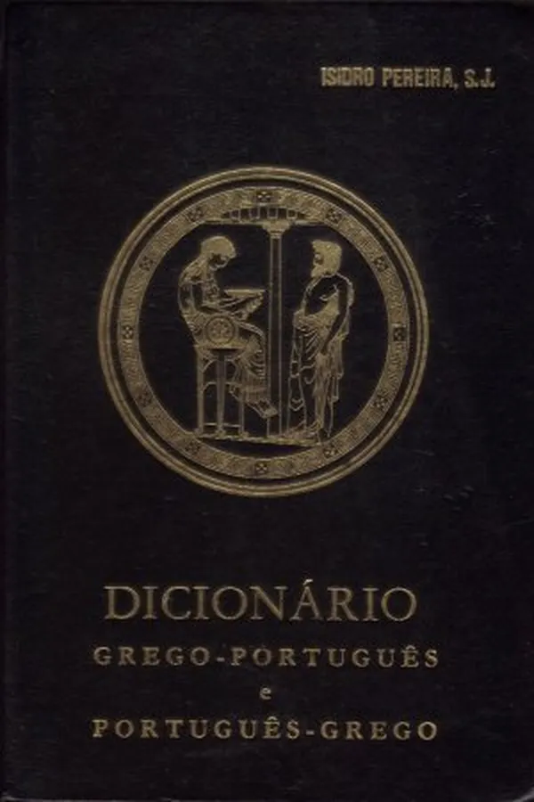 Capa de Dicionário Grego-Português e Português-Grego