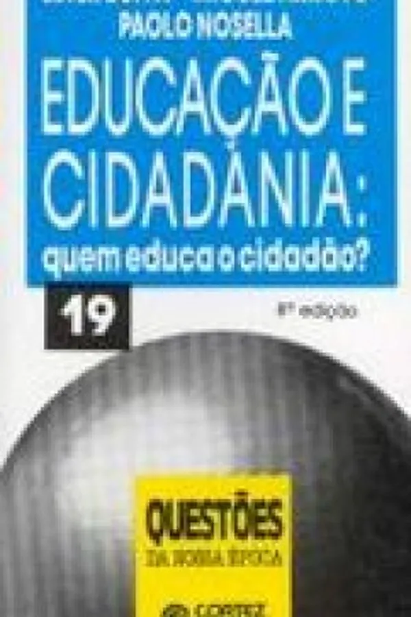 Capa de Educação e Cidadania: