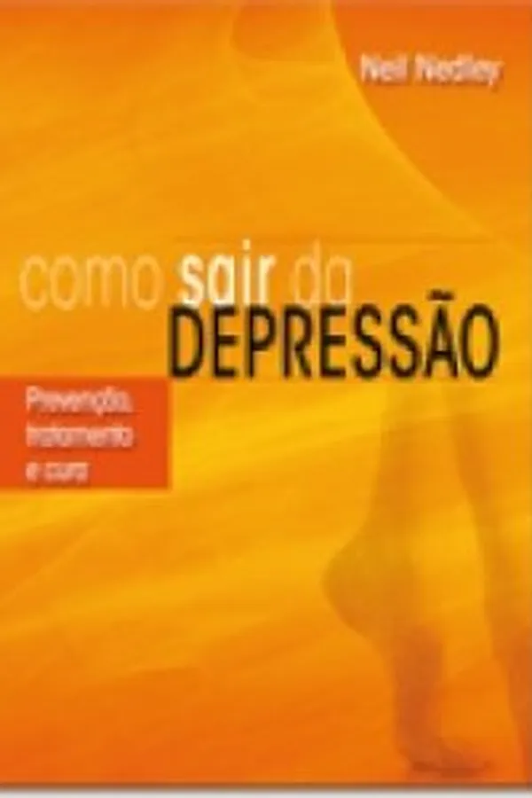 Capa de Como sair da depressão