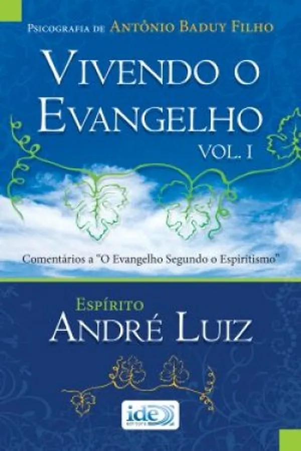 Capa de Vivendo o Evangelho - vol. I