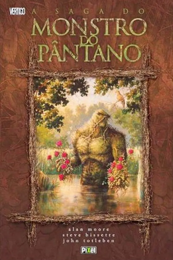 Capa de A Saga do Monstro do Pântano