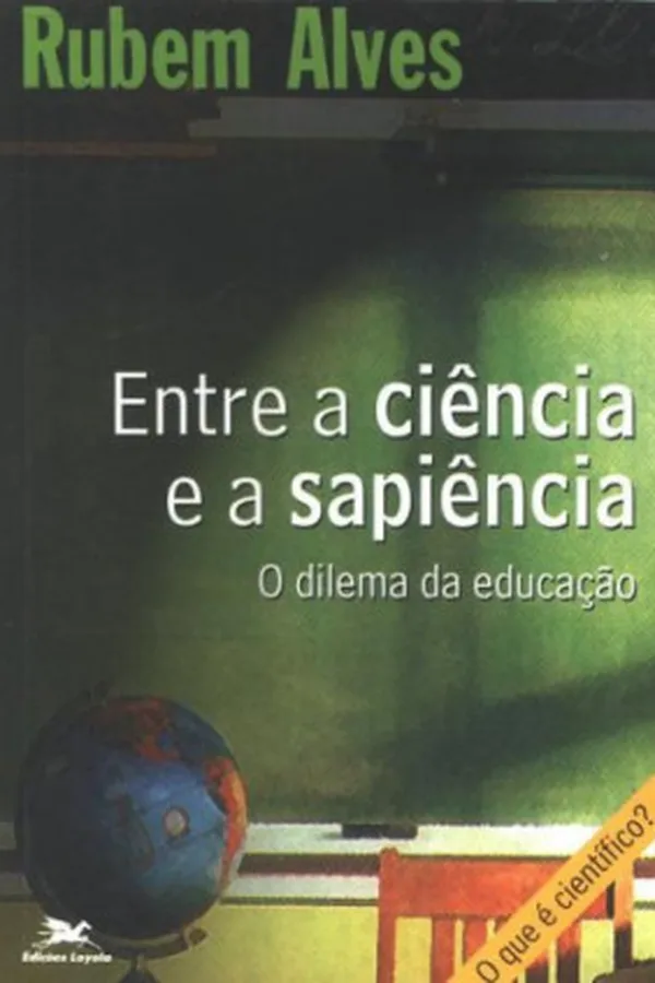 Capa de Entre a Ciência e a Sapiência