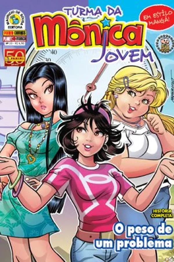 Capa de Turma da Mônica Jovem #33