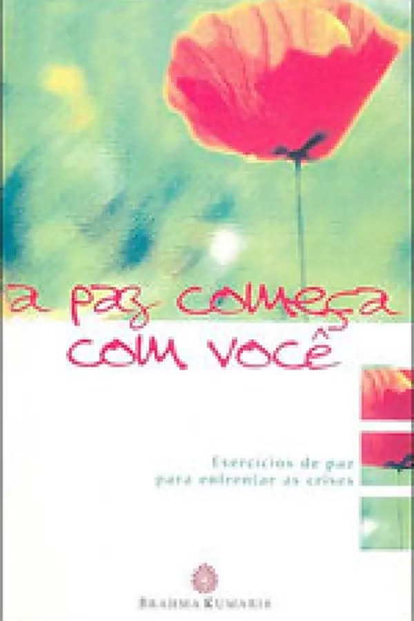 Capa de A paz começa com você