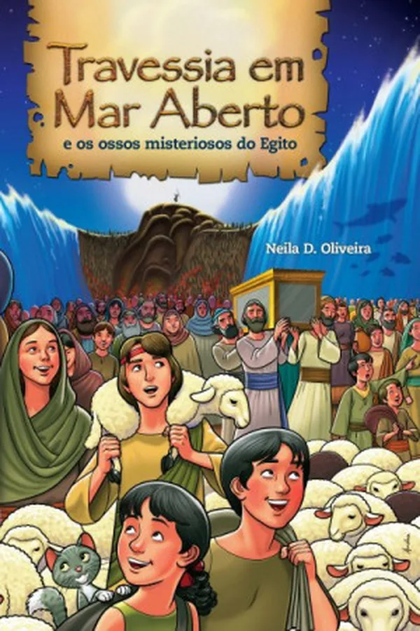 Capa de Travessia em Mar Aberto e os ossos misteriosos do Egito