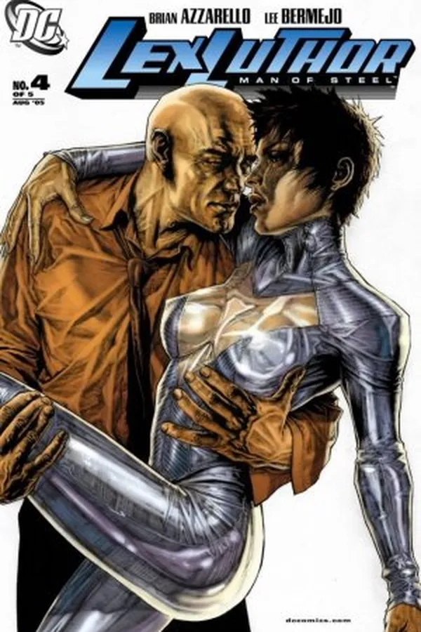 Capa de Lex Luthor: Homem de Aço #4