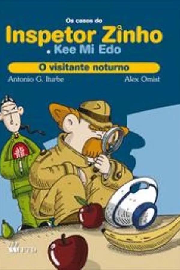 Capa de Os casos do Inspetor Zinho e Kee Mi Edo