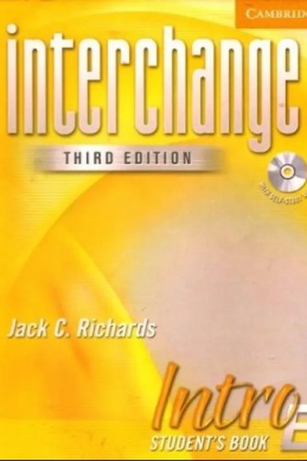 Capa de Interchange - Intro B / Student's Book