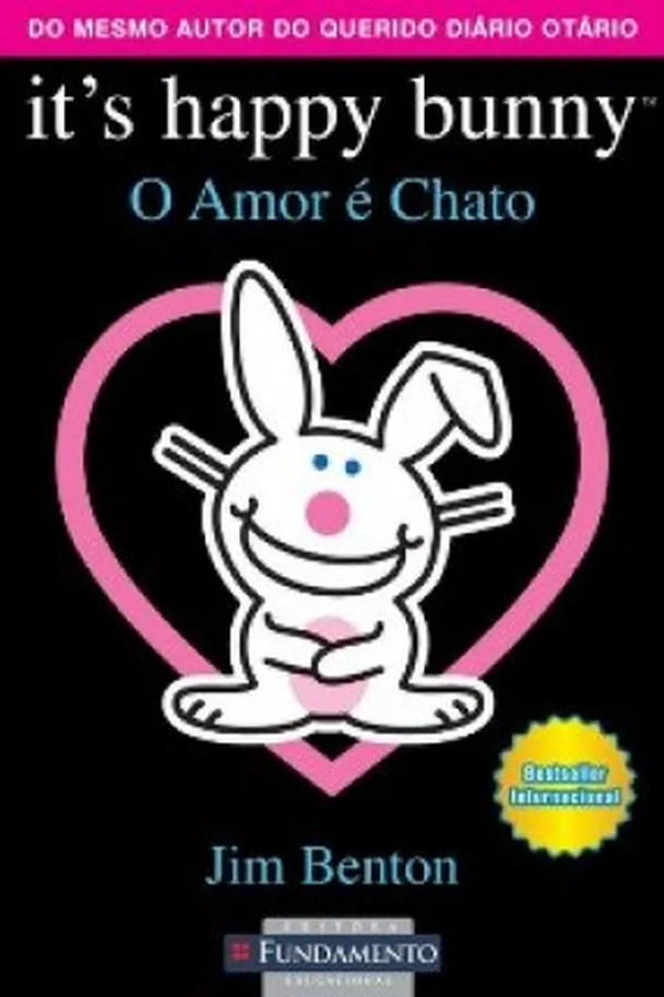 Capa de It's Happy Bunny - O Amor é Chato