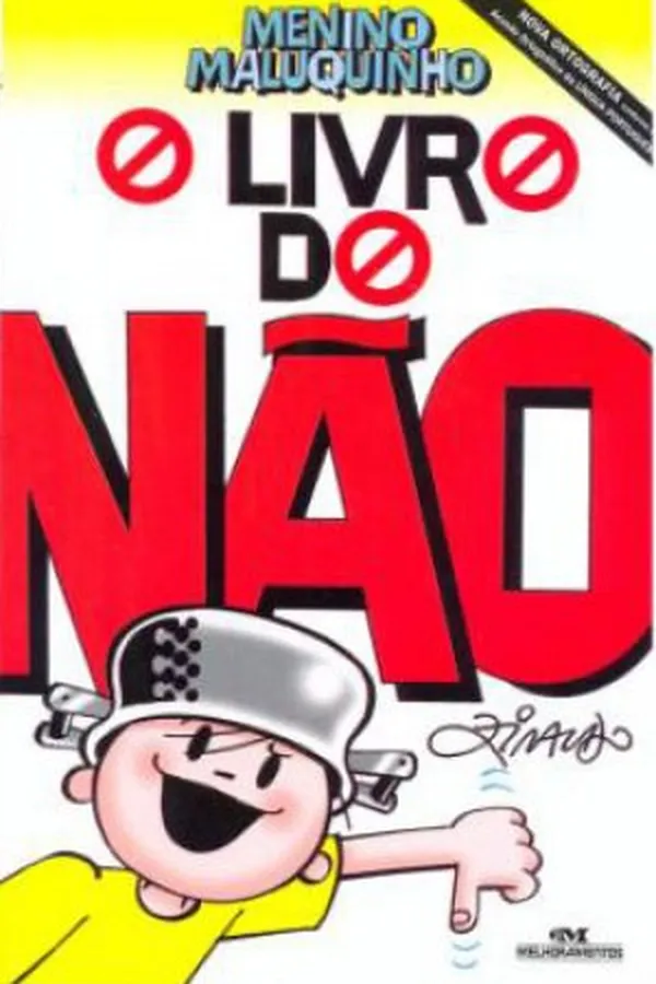 Capa de O Livro do Não do Menino Maluquinho