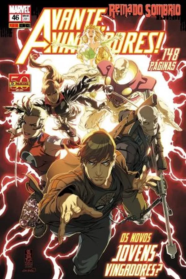 Capa de Avante Vingadores #46